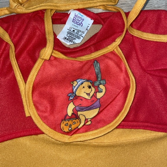 Vtg 2001 Disney Rare "Pooh-Riffic" Winnie the Pooh Halloween Toddler Costume-NEW - Picture 6 of 9